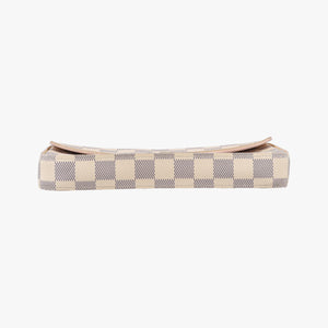 Pre-owned Louis Vuitton Pochette Felicie Azur Damier Canvas N63106 shoulderbag | stylenewstar