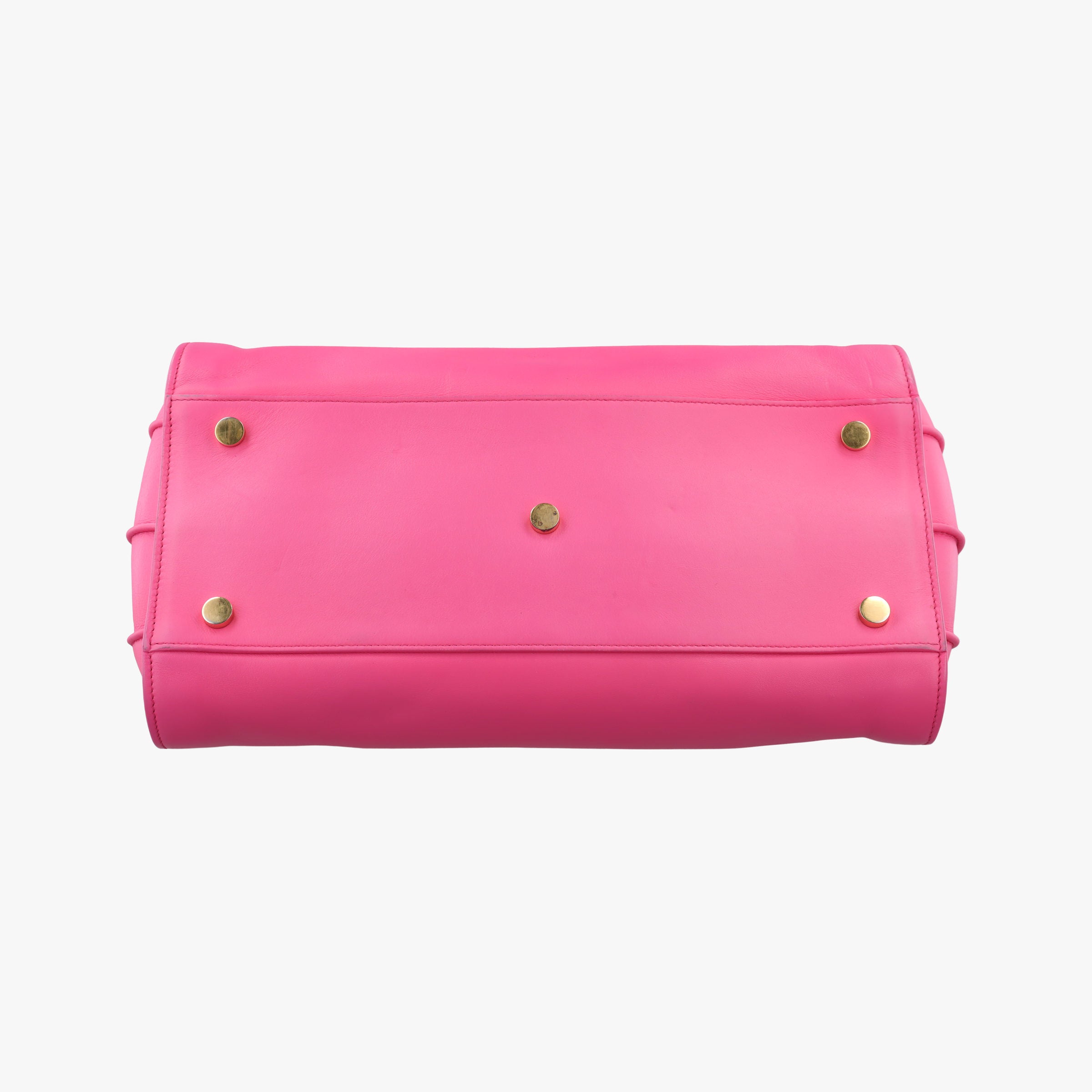 Pre-owned Yves Saint Laurent SAC DE JOUR Rose Leather 324823 shoulderbag | stylenewstar