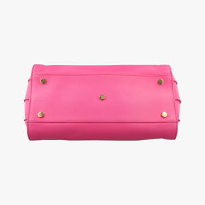Pre-owned Yves Saint Laurent SAC DE JOUR Rose Leather 324823 shoulderbag | stylenewstar