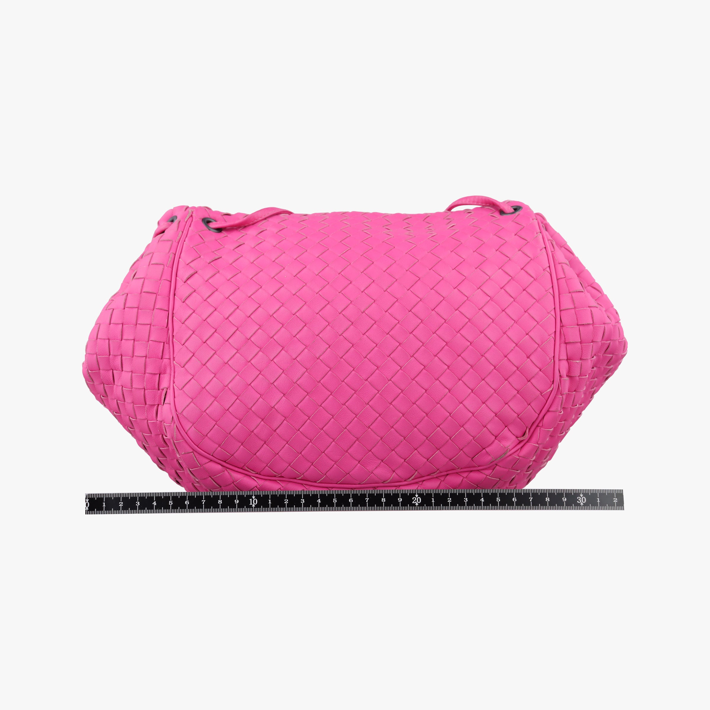 Pre-owned Bottega Veneta Intrecciato Rose lambskin  shoulderbag | stylenewstar