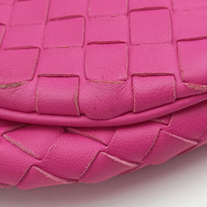 Pre-owned Bottega Veneta Intrecciato Rose lambskin  shoulderbag | stylenewstar