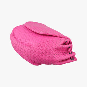 Pre-owned Bottega Veneta Intrecciato Rose lambskin  shoulderbag | stylenewstar