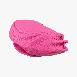 Pre-owned Bottega Veneta Intrecciato Rose lambskin  shoulderbag | stylenewstar