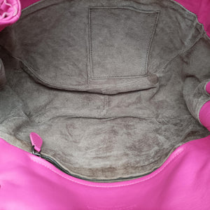Pre-owned Bottega Veneta Intrecciato Rose lambskin  shoulderbag | stylenewstar