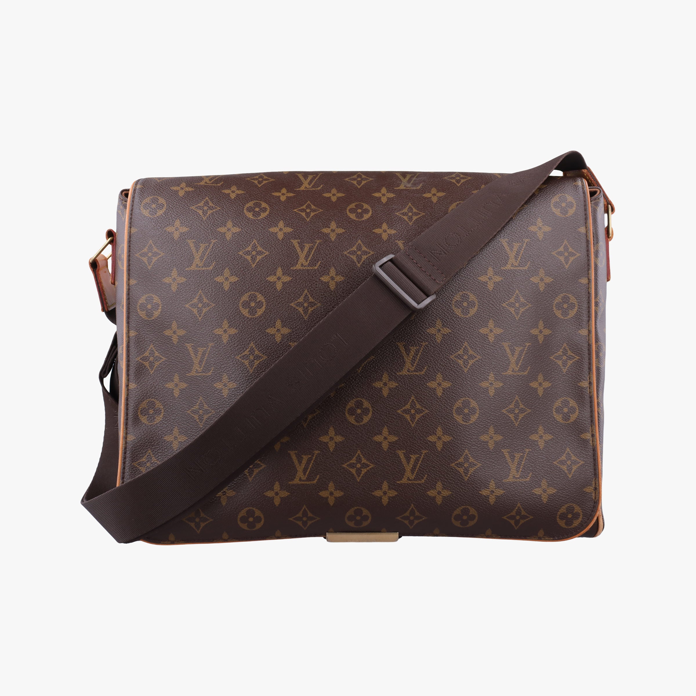 Pre-owned Louis Vuitton ABBESSES brown Monogram Canvas M45257 shoulderbag | stylenewstar