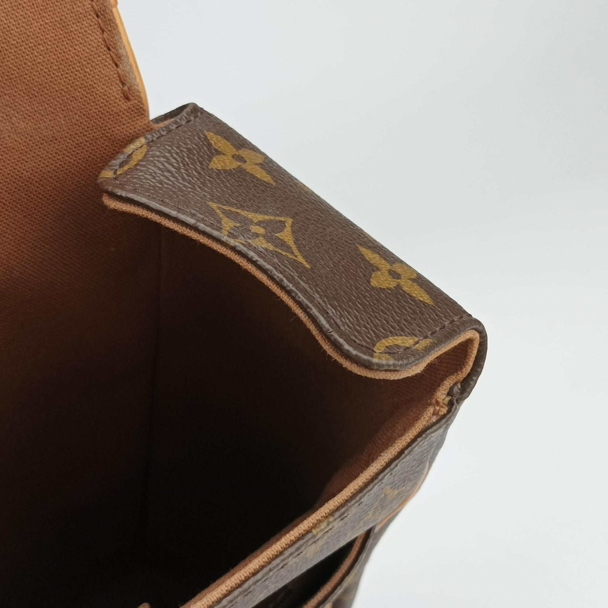 Pre-owned Louis Vuitton ABBESSES brown Monogram Canvas M45257 shoulderbag | stylenewstar