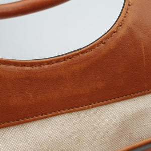 Secondhand Gucci Stirrup Brown leather 277514 handbag | stylenewstar