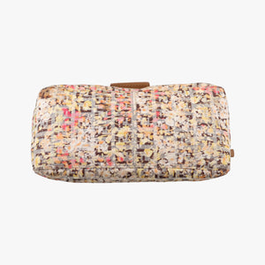 Pre-owned Fendi Baguette Beige×Multicolour fabric 8BR180 shoulderbag | stylenewstar
