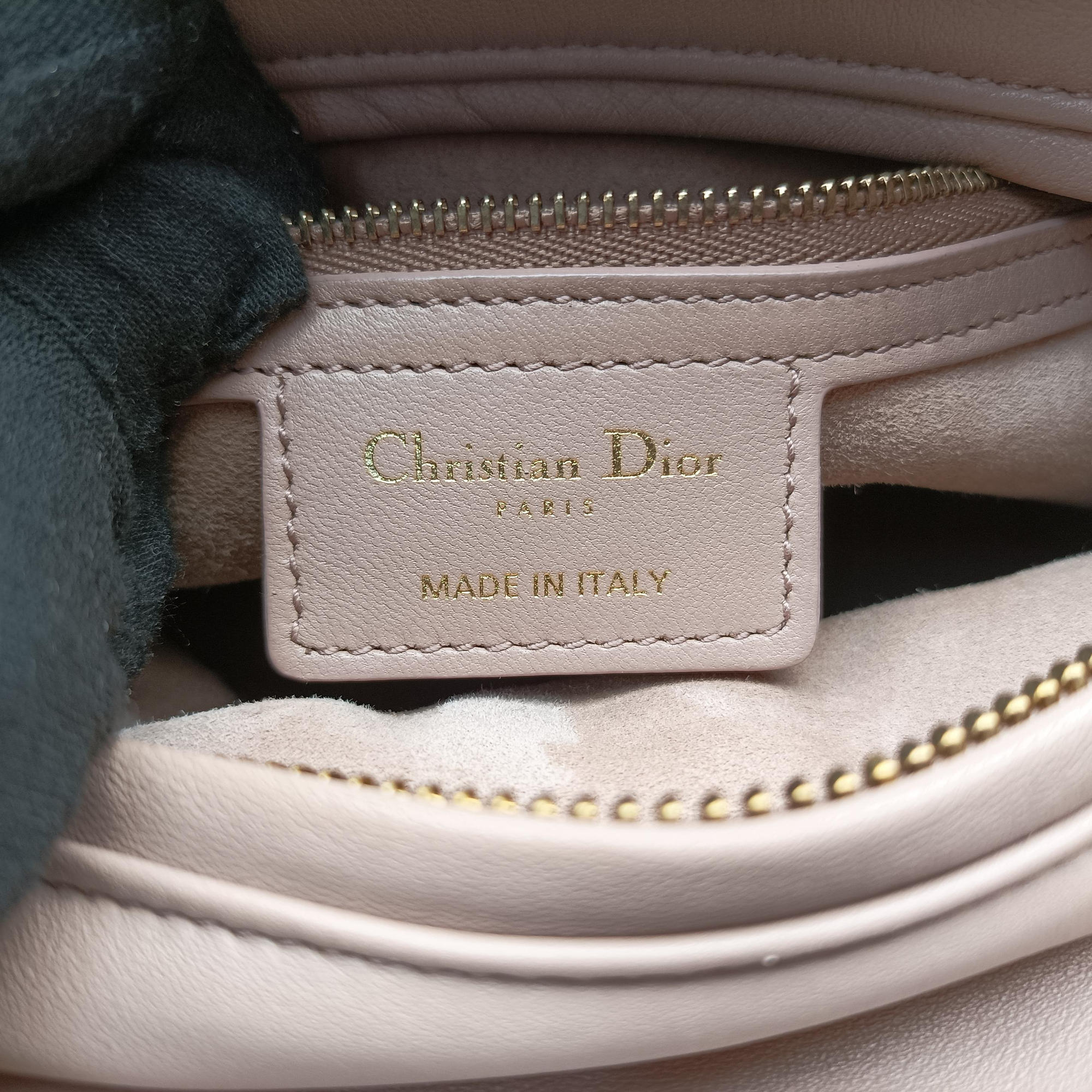 Vintage Christian Dior Lady Dior Pink lambskin  shoulderbag | stylenewstar