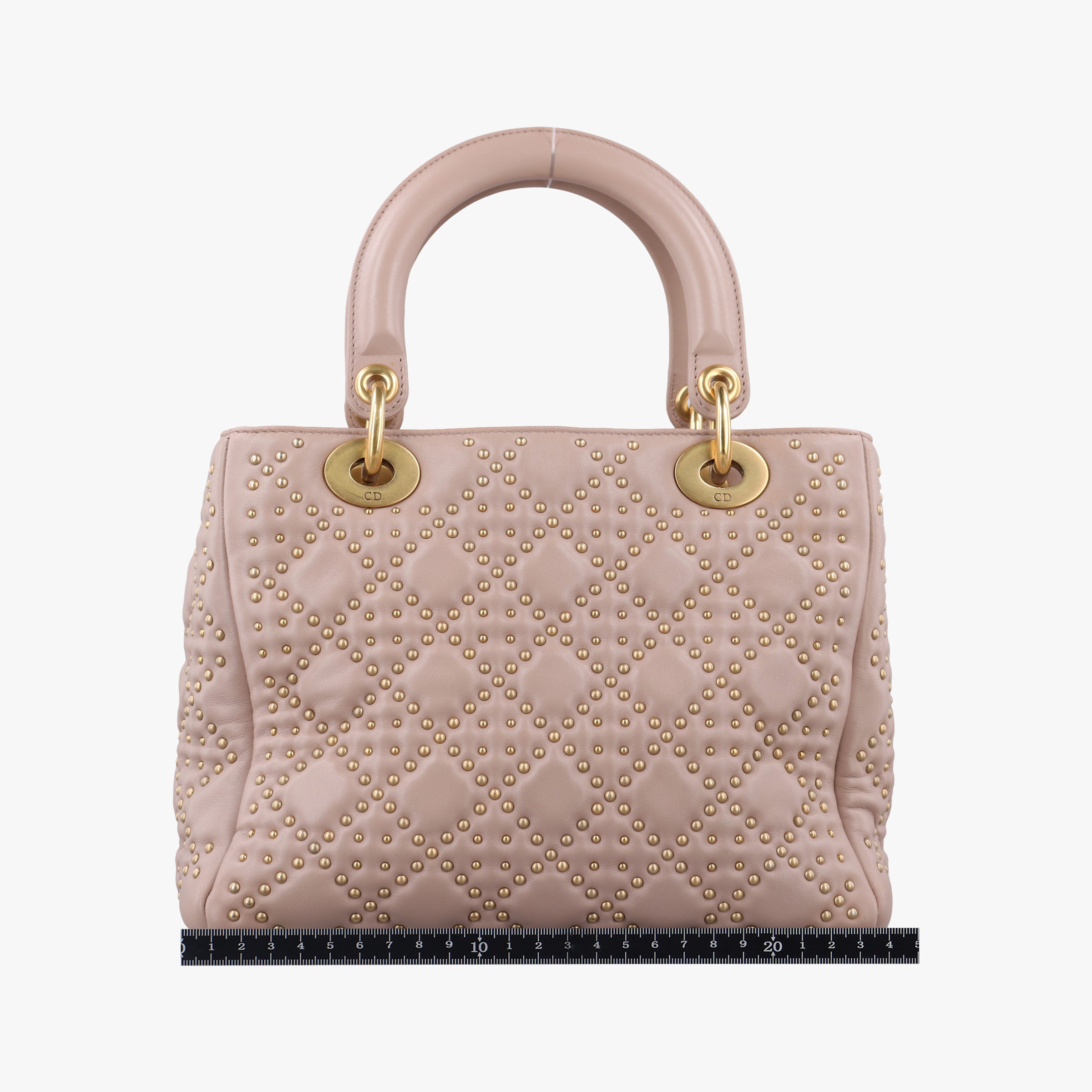 Vintage Christian Dior Lady Dior Pink lambskin  shoulderbag | stylenewstar