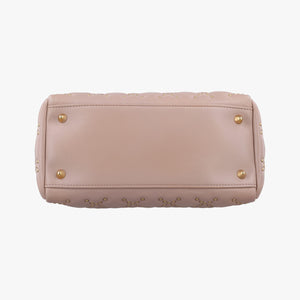 Vintage Christian Dior Lady Dior Pink lambskin  shoulderbag | stylenewstar