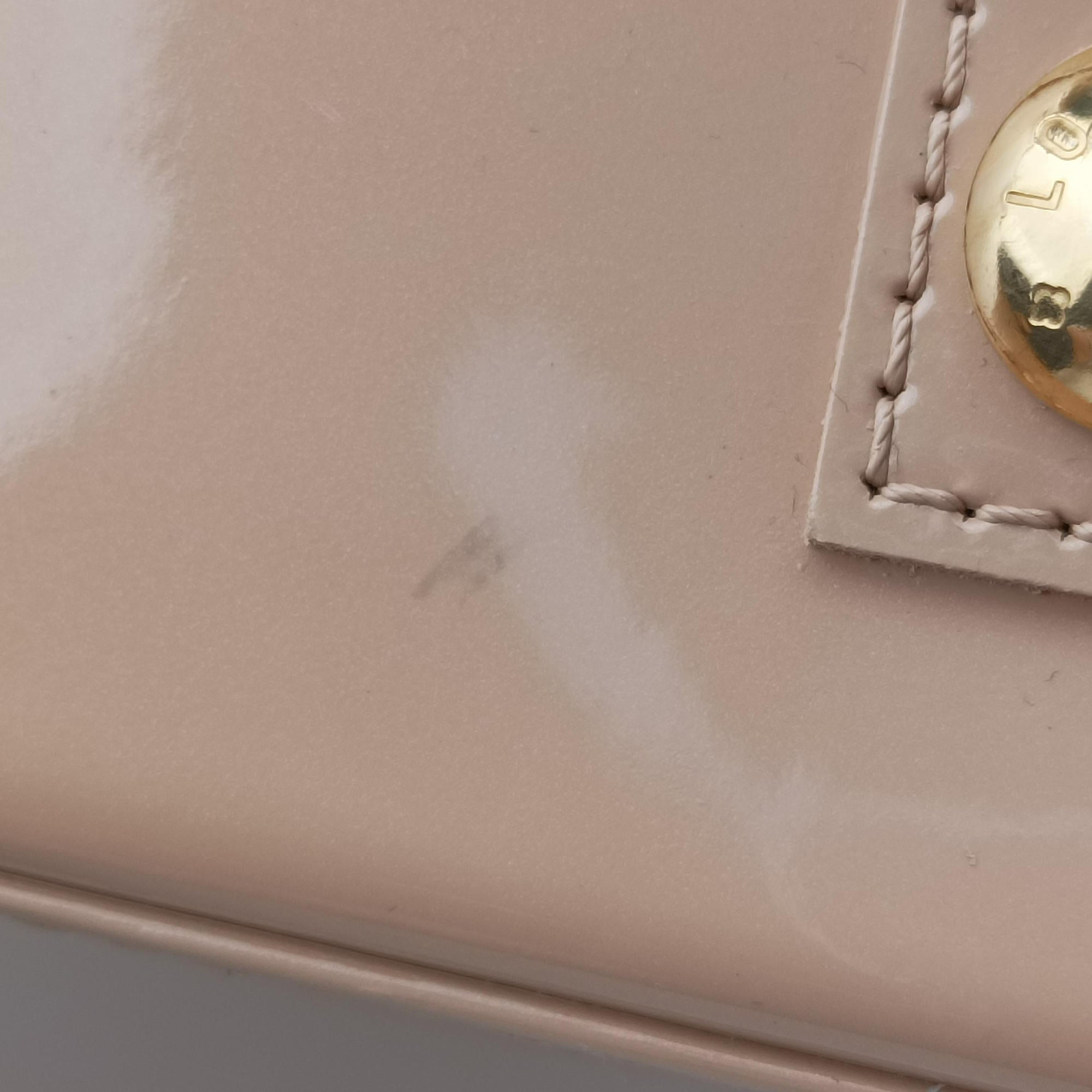 Pre-owned Louis Vuitton ALMA PM Rose Florentine Vernis M91614 handbag | stylenewstar