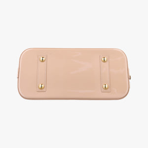 Pre-owned Louis Vuitton ALMA PM Rose Florentine Vernis M91614 handbag | stylenewstar