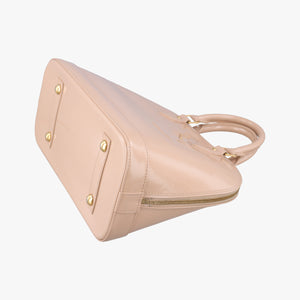 Pre-owned Louis Vuitton ALMA PM Rose Florentine Vernis M91614 handbag | stylenewstar