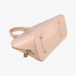 Pre-owned Louis Vuitton ALMA PM Rose Florentine Vernis M91614 handbag | stylenewstar