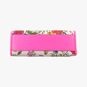 Pre-owned Gucci Flora Multicolour Canvas×Leather 550141 shoulderbag | stylenewstar