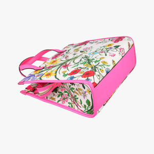 Pre-owned Gucci Flora Multicolour Canvas×Leather 550141 shoulderbag | stylenewstar