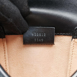 Secondhand Gucci Horsebit 1955 Black Leather 625615 shoulderbag | stylenewstar