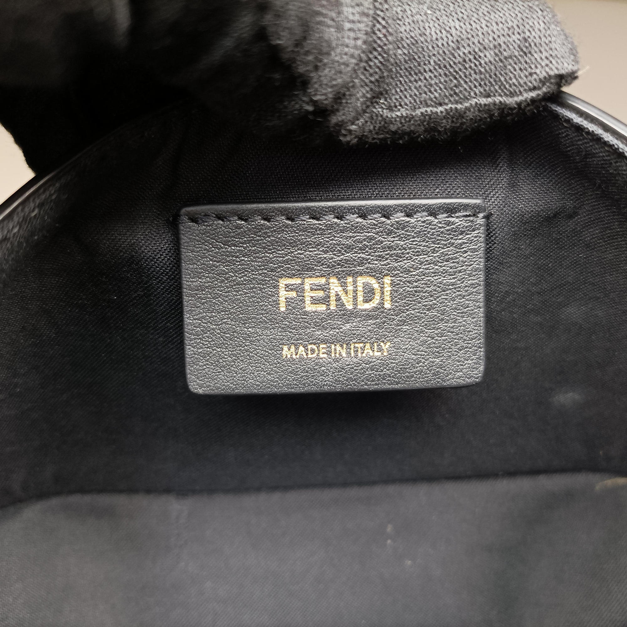 Pre-owned Fendi F is Brown Leather 8BM005 bum bag/waist bag | stylenewstar