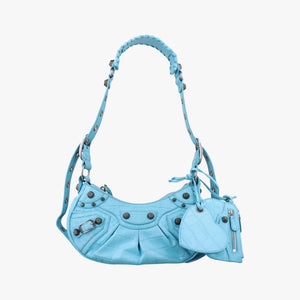 Vintage Balenciaga Le Cagole mini Blue fabric  shoulderbag | stylenewstar