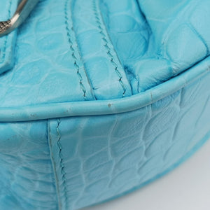 Vintage Balenciaga Le Cagole mini Blue fabric  shoulderbag | stylenewstar