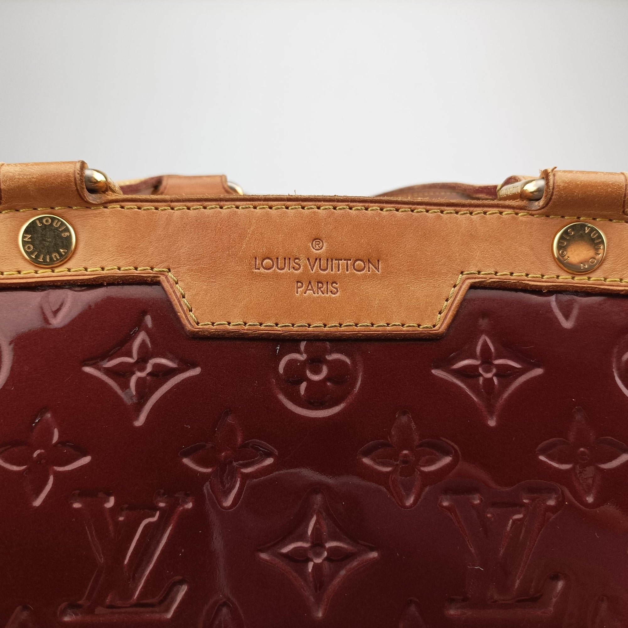 Pre-owned Louis Vuitton Brea GM AMARANTE Vernis M91616 shoulderbag | stylenewstar