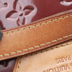 Pre-owned Louis Vuitton Brea GM AMARANTE Vernis M91616 shoulderbag | stylenewstar