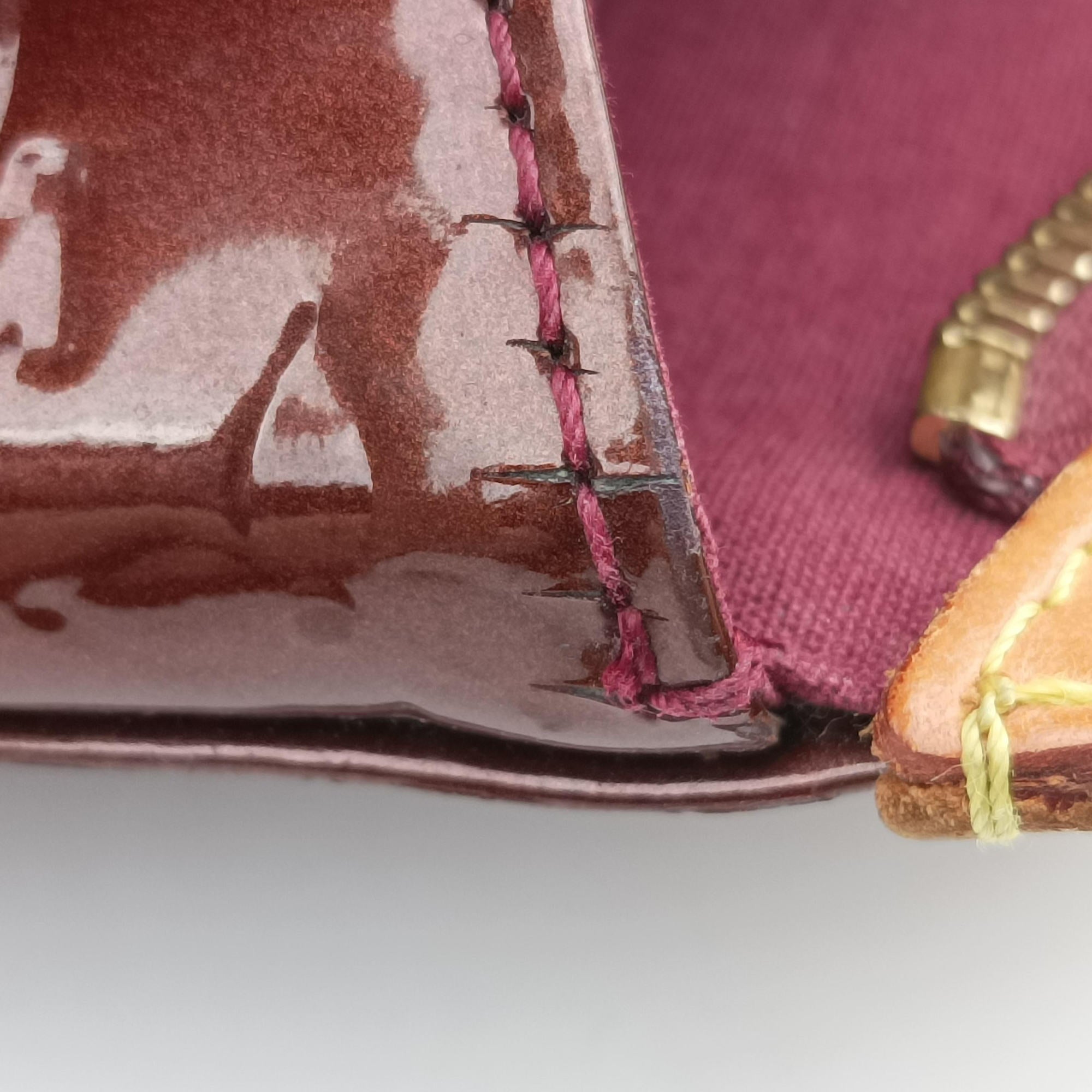 Pre-owned Louis Vuitton Brea GM AMARANTE Vernis M91616 shoulderbag | stylenewstar