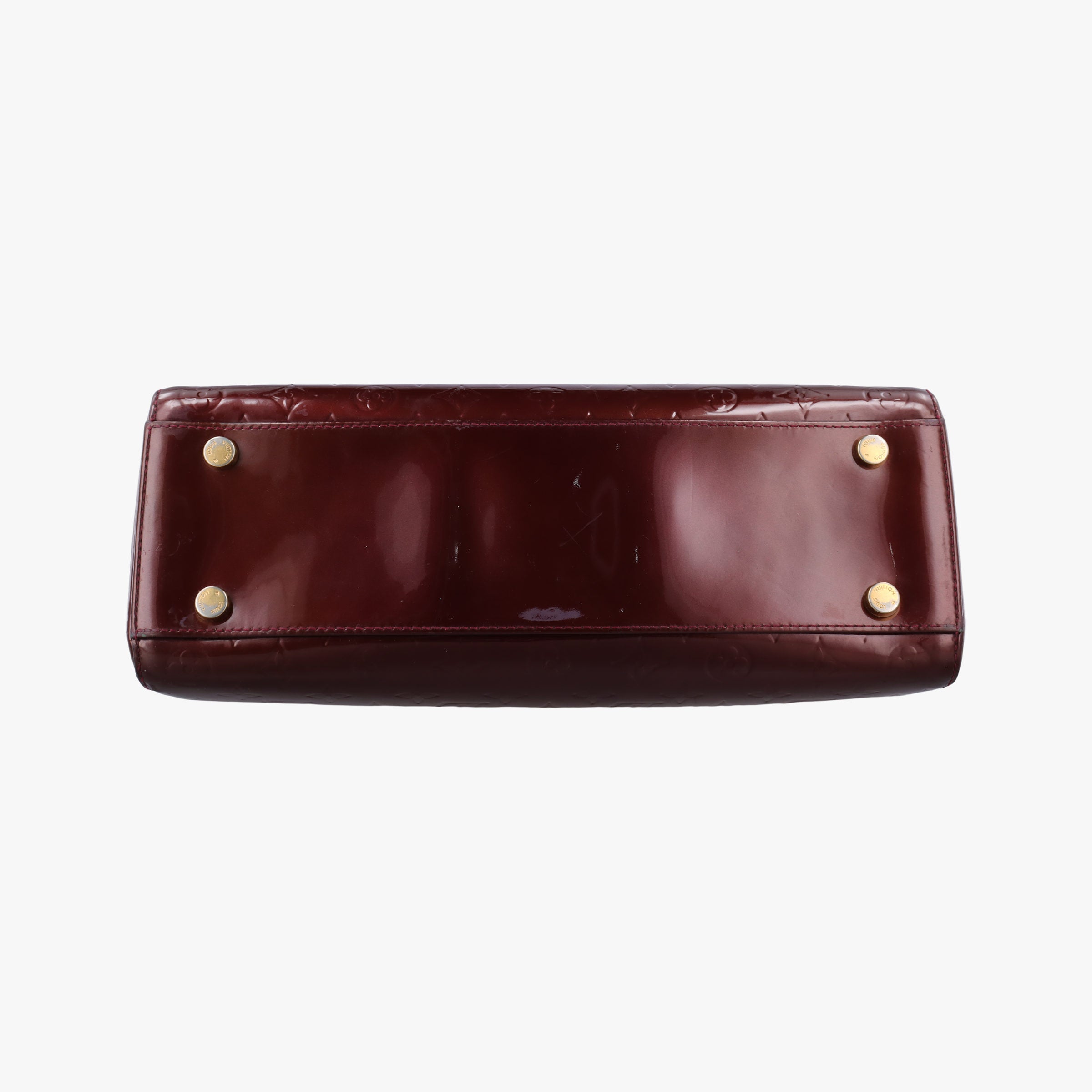 Pre-owned Louis Vuitton Brea GM AMARANTE Vernis M91616 shoulderbag | stylenewstar