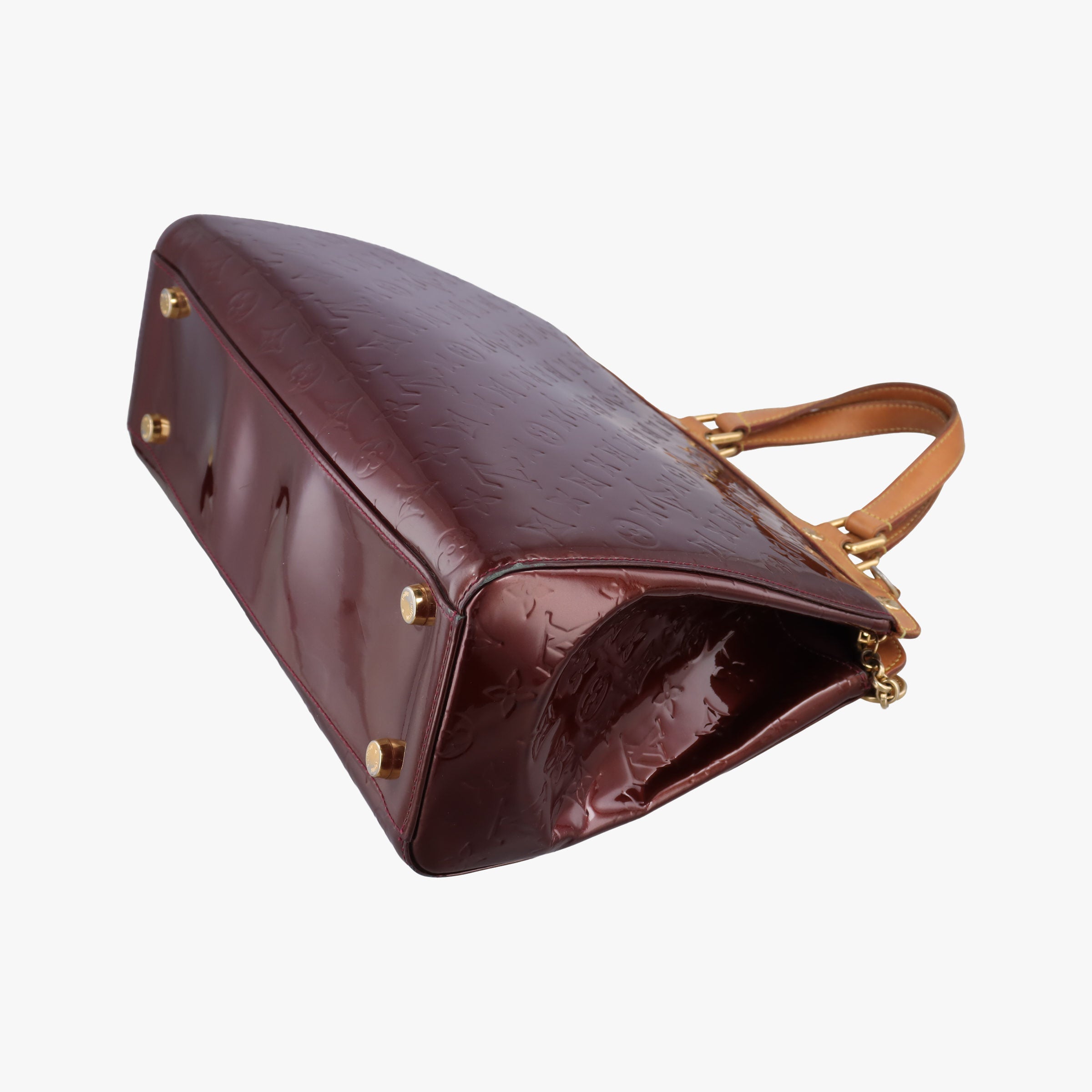 Pre-owned Louis Vuitton Brea GM AMARANTE Vernis M91616 shoulderbag | stylenewstar