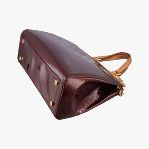 Pre-owned Louis Vuitton Brea GM AMARANTE Vernis M91616 shoulderbag | stylenewstar