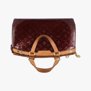 Pre-owned Louis Vuitton Brea GM AMARANTE Vernis M91616 shoulderbag | stylenewstar