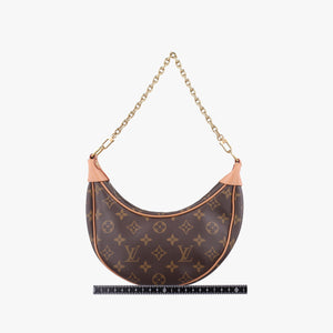 Pre-owned Louis Vuitton LOOP Brown×Beige Monogram Canvas M81098 shoulderbag | stylenewstar