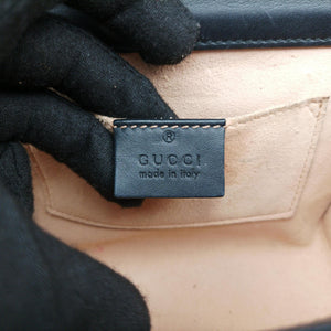Pre-owned Gucci Padlock Brown PVC coated canvas 409487 shoulderbag | stylenewstar