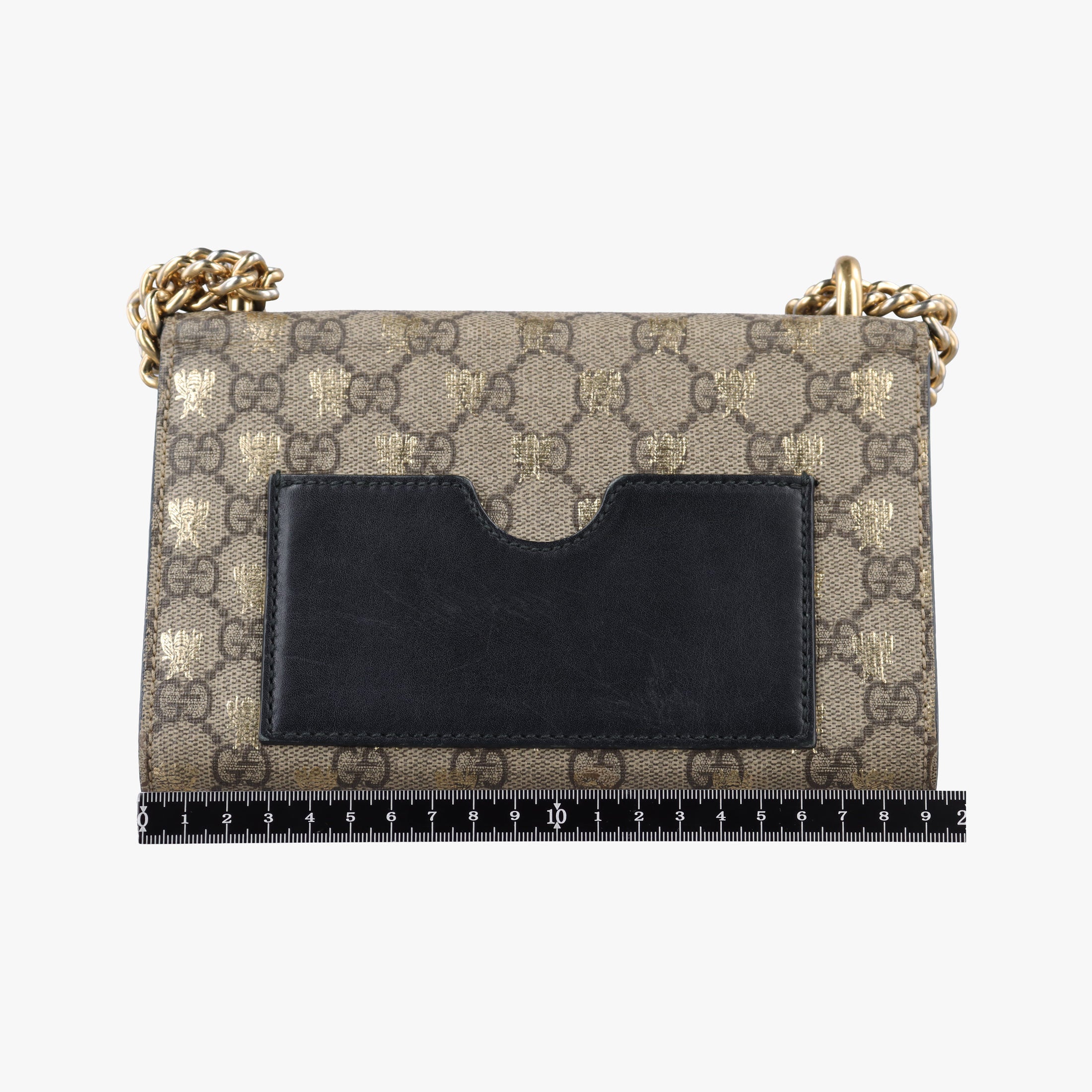 Pre-owned Gucci Padlock Brown PVC coated canvas 409487 shoulderbag | stylenewstar