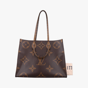 Pre-owned Louis Vuitton On the Go GM Brown Monogram Canvas M45320 shoulderbag | stylenewstar