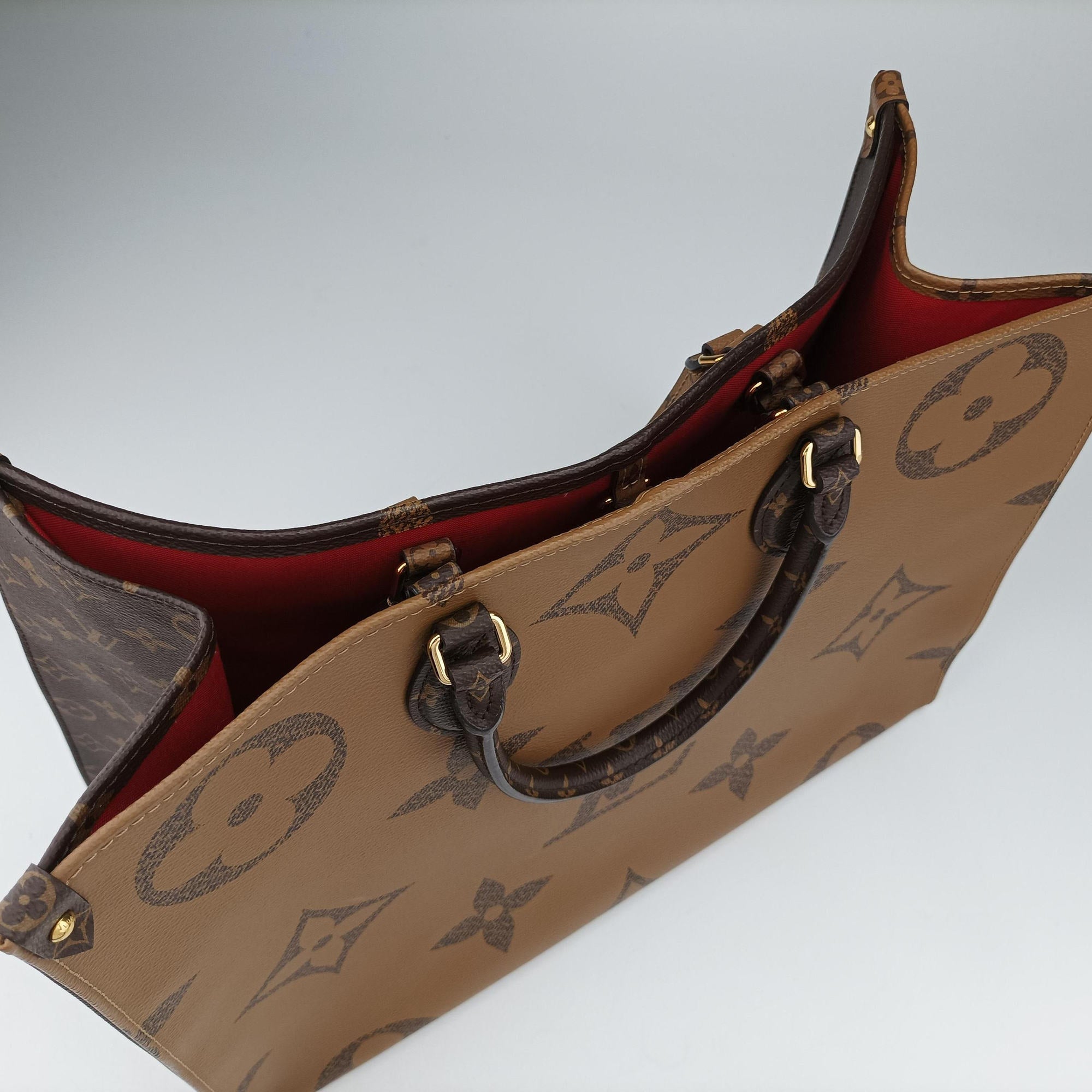 Pre-owned Louis Vuitton On the Go GM Brown Monogram Canvas M45320 shoulderbag | stylenewstar