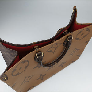 Pre-owned Louis Vuitton On the Go GM Brown Monogram Canvas M45320 shoulderbag | stylenewstar