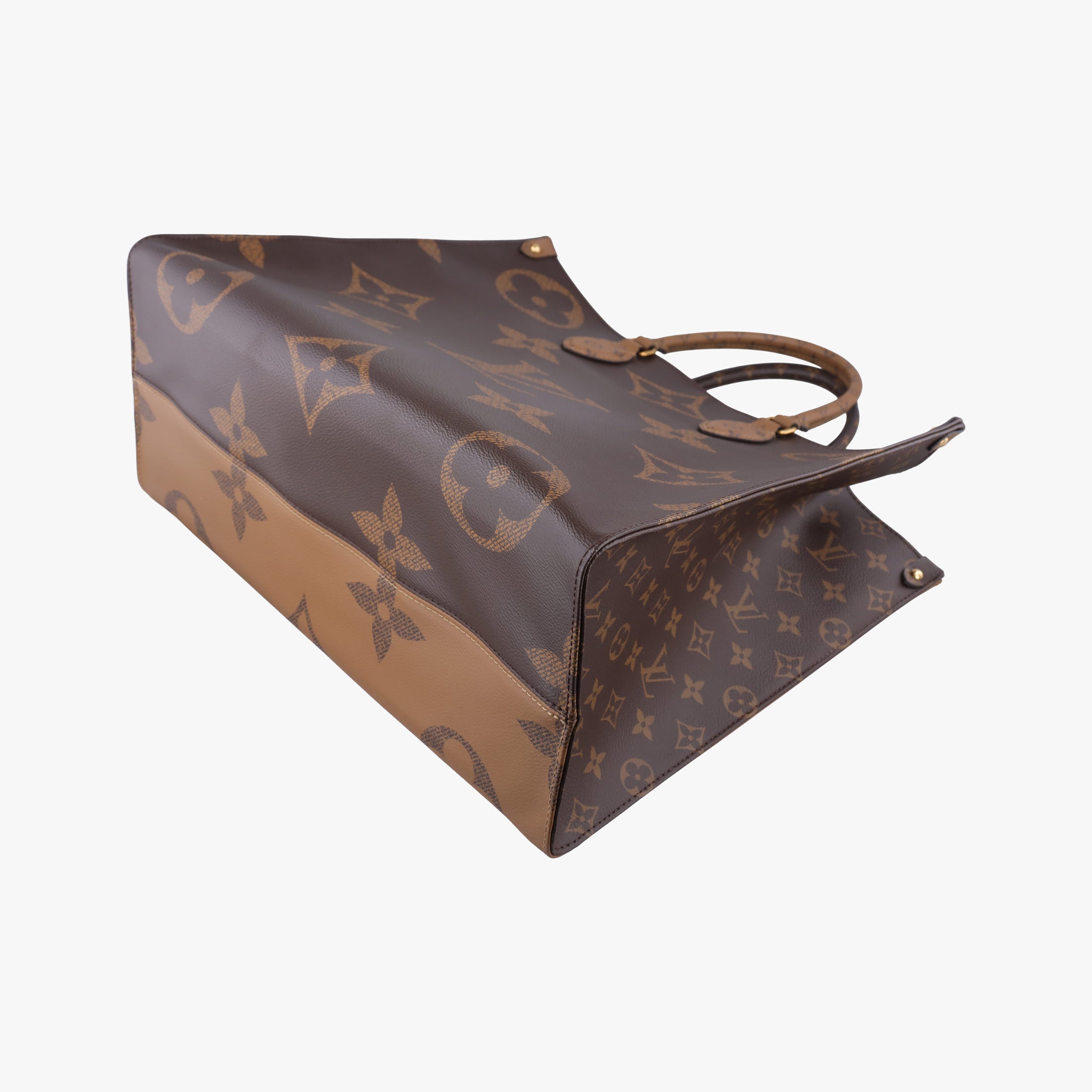 Pre-owned Louis Vuitton On the Go GM Brown Monogram Canvas M45320 shoulderbag | stylenewstar