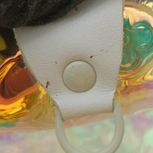 Pre-owned Louis Vuitton Keepall Bandouliere 50 aurora Monogram Prism M53271 handbag | stylenewstar