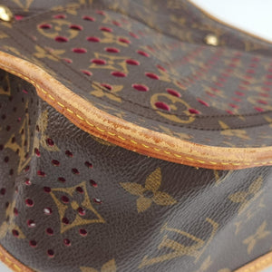 Vintage Louis Vuitton Musette brown×FUCHSIA Monogram Perforated M95172 shoulderbag | stylenewstar
