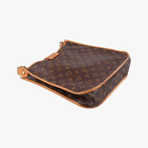 Vintage Louis Vuitton Musette brown×FUCHSIA Monogram Perforated M95172 shoulderbag | stylenewstar