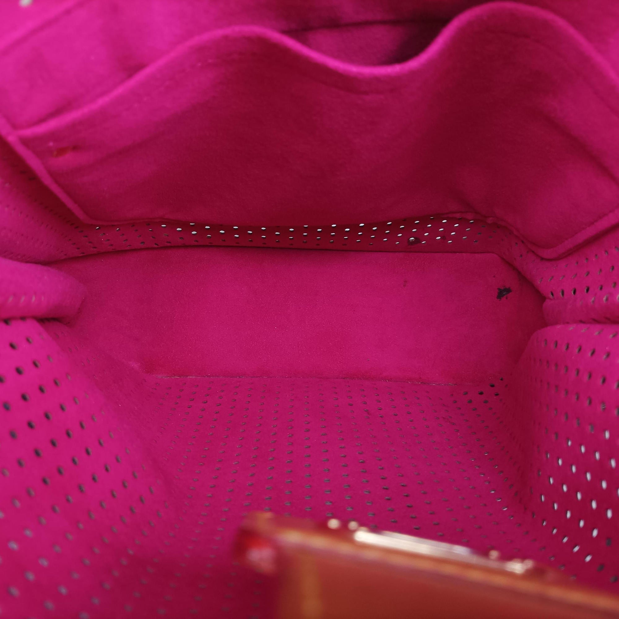 Vintage Louis Vuitton Musette brown×FUCHSIA Monogram Perforated M95172 shoulderbag | stylenewstar