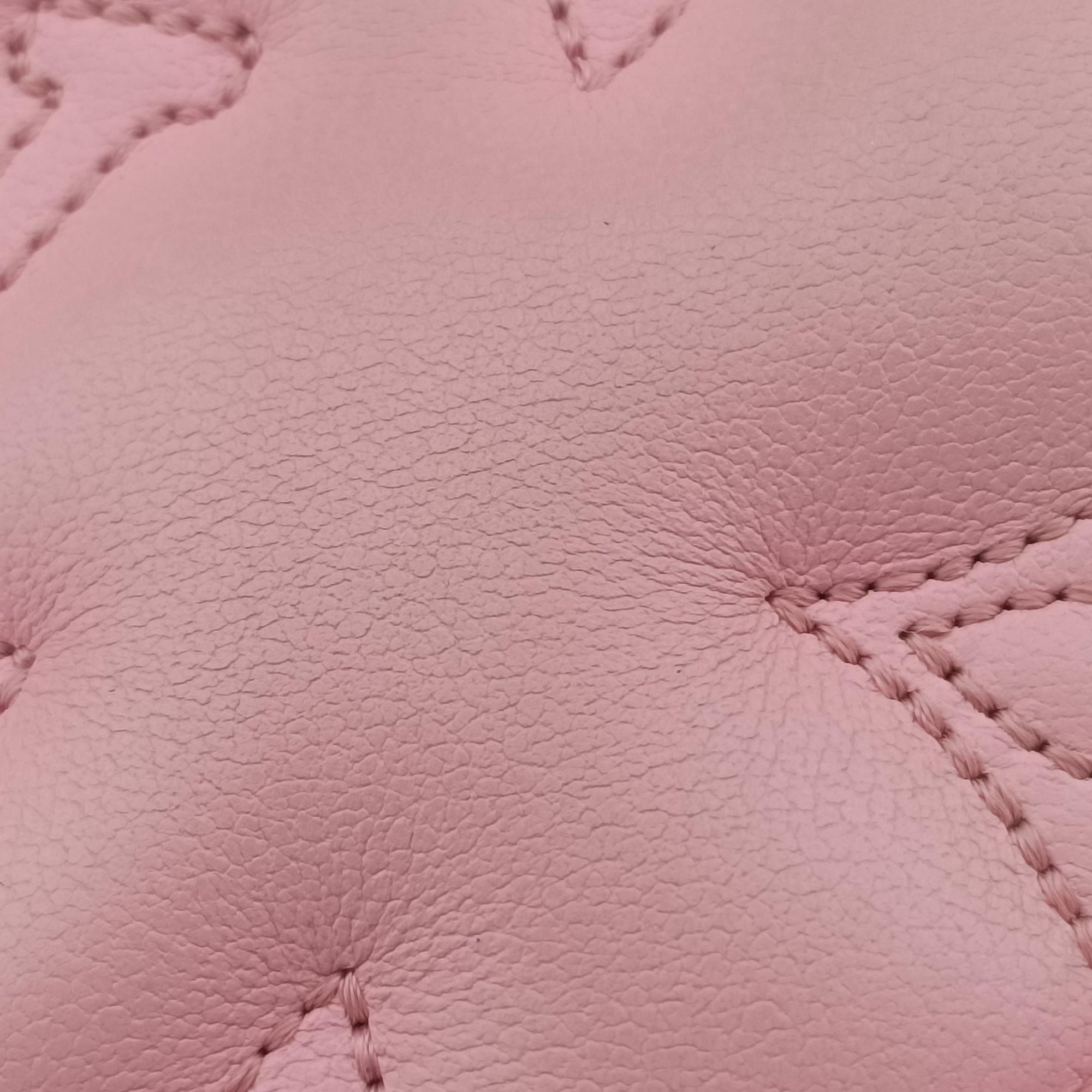 Pre-owned Louis Vuitton Pop My Heart Pouch pink Leather M82526 shoulderbag | stylenewstar