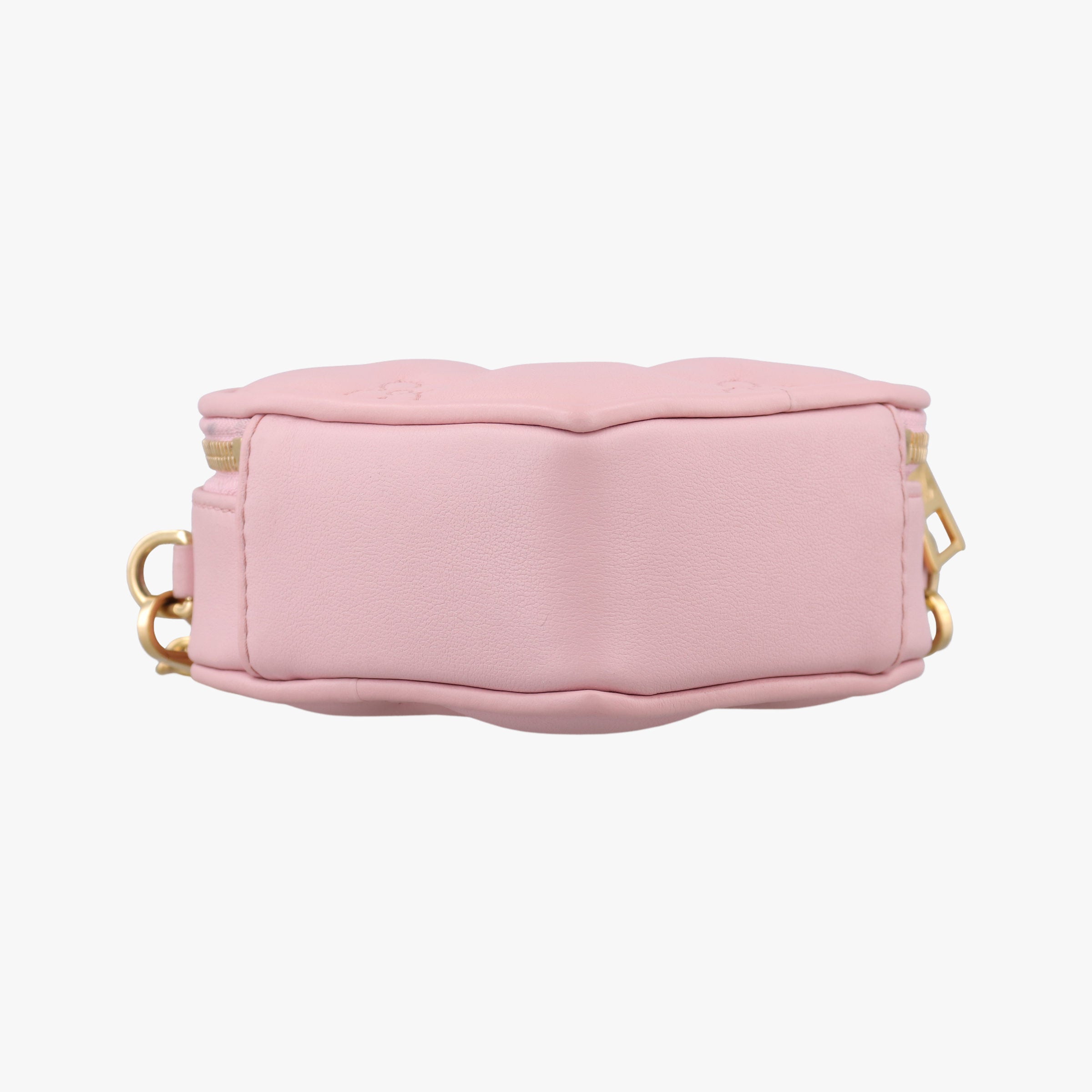 Pre-owned Louis Vuitton Pop My Heart Pouch pink Leather M82526 shoulderbag | stylenewstar