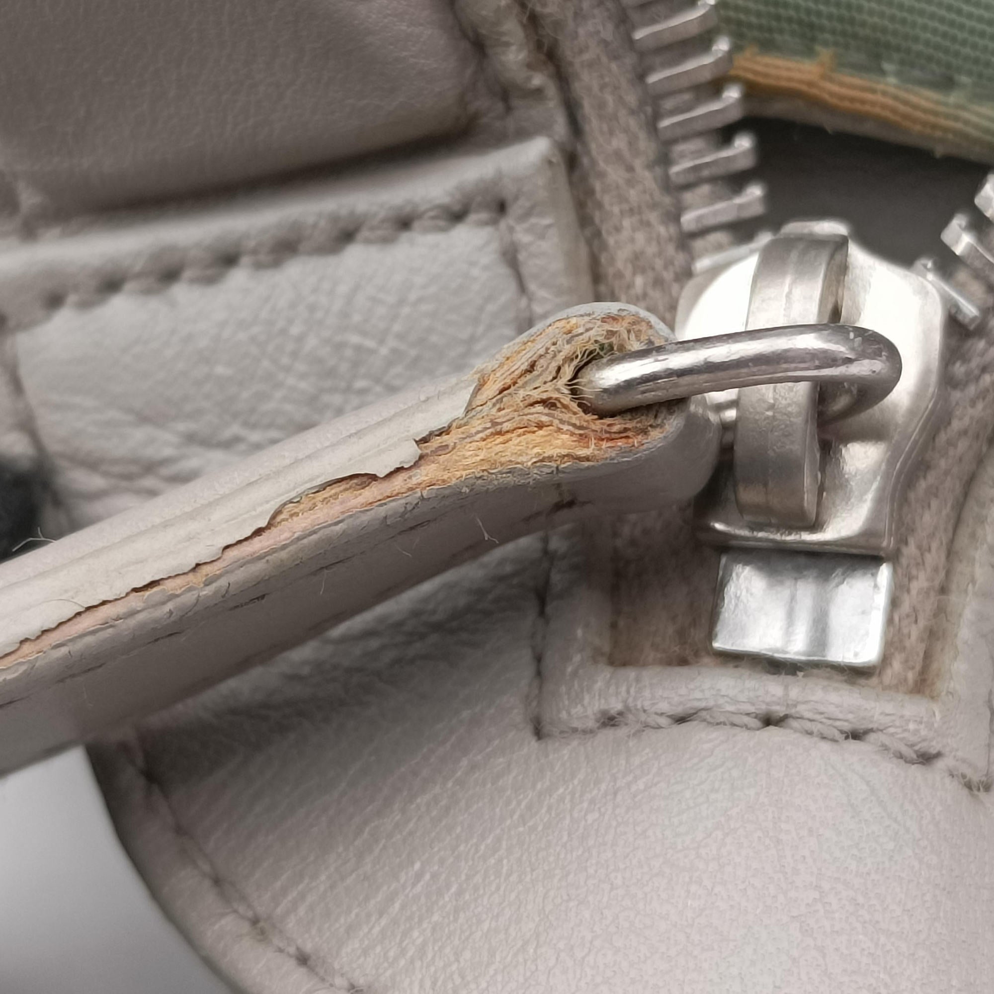 Pre-owned Christian Dior Karenina Grey lambskin  handbag | stylenewstar