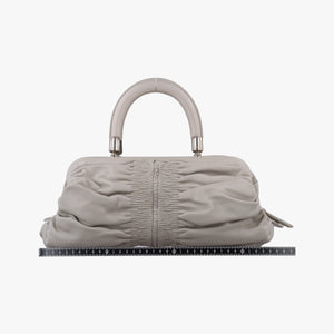 Pre-owned Christian Dior Karenina Grey lambskin  handbag | stylenewstar