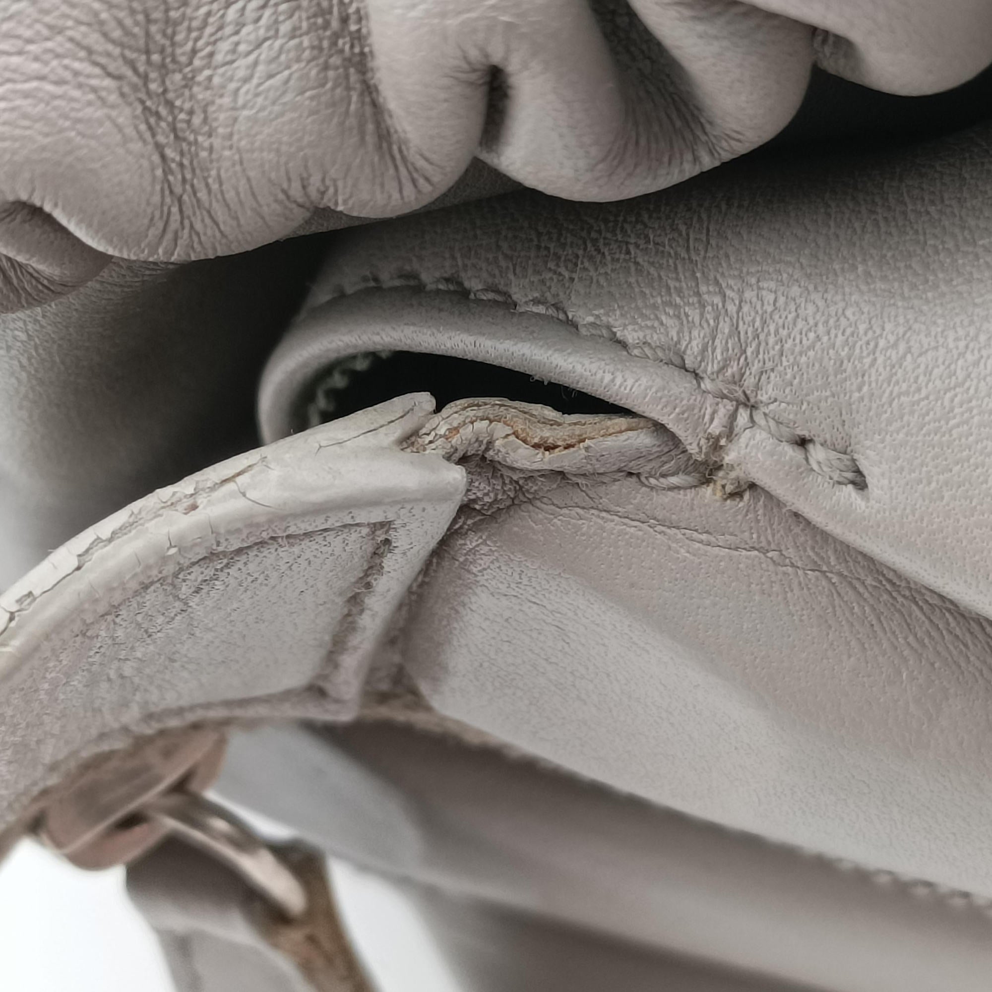 Pre-owned Christian Dior Karenina Grey lambskin  handbag | stylenewstar