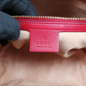 Secondhand Gucci GG SUPREME Beige x Red x Navy PVC coated canvas×Leather 409529 shoulderbag | stylenewstar