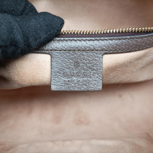 Pre-owned Gucci Ophidia GG Small Brown PVC coated canvas×Leather 524532 shoulderbag | stylenewstar